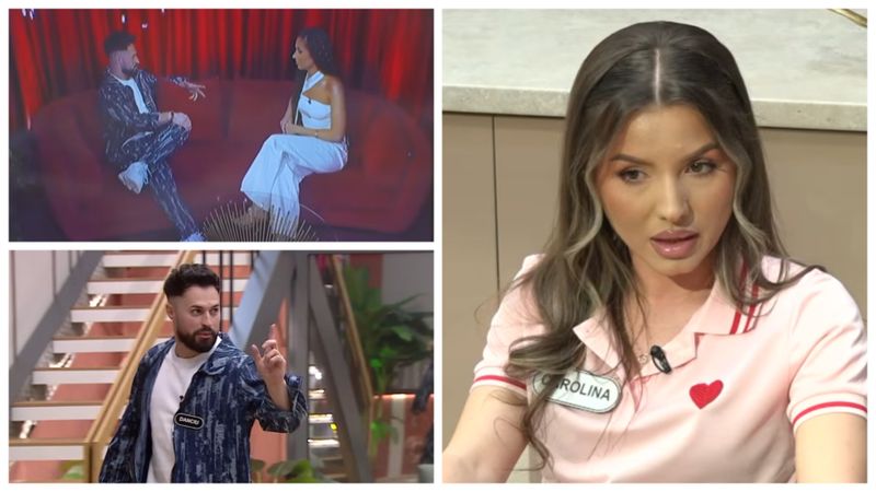 Carolina nu a rămas indiferentă după ce i-a văzut pe Jaqueline și Danciu &icirc;n camera roșie. Concurenta din Casa Iubirii a avut o REACȚIE EXPLOZIVĂ! Ce a putut să spună &icirc;n fața camerelor fără să țină cont de consecințe: "Pentru mine..."