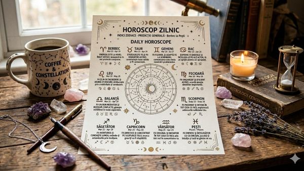 Horoscop 1 APRILIE 2026. Luna Plină &icirc;n Balanță vine cu schimbări majore și surprize &icirc;n lanț pentru 3 zodii! Acestea &icirc;și vor găsi echilibrul interior și vor rupe relațiile toxice care le țineau pe loc
