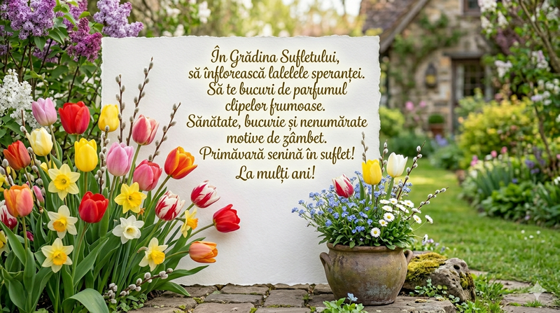 Vezi ce mesaje poți să le trimiți apropiaților de Florii 2026 