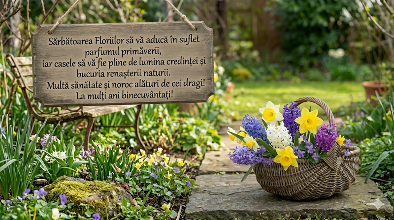 Urări pentru cei dragi de Florii 