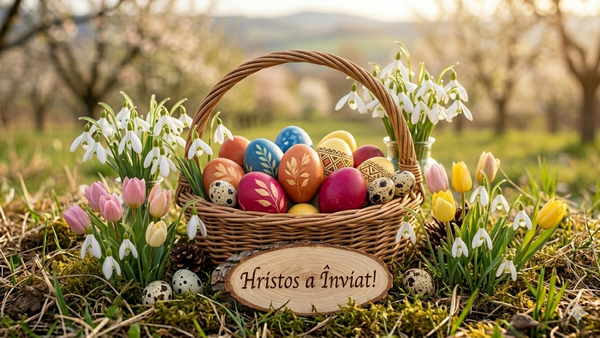 MESAJE DE PAȘTE 2026. Cele mai frumoase urări și felicitări de &Icirc;nvierea Domnului: &bdquo;Să iertăm, să iubim și să &icirc;nvățăm să prețuim lucrurile simple. Paște Fericit, cu lumină &icirc;n suflet, mese &icirc;mbelșugate și z&acirc;mbete sincere!&rdquo;