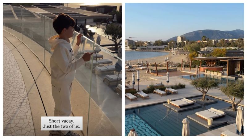 Rareș Cojoc, imagini din vacanța cu fiul lui 