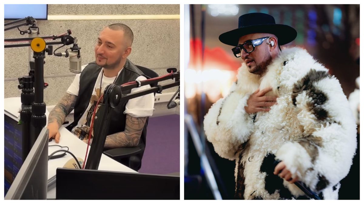 F. Charm, &icirc;n studioul Radio Impuls 