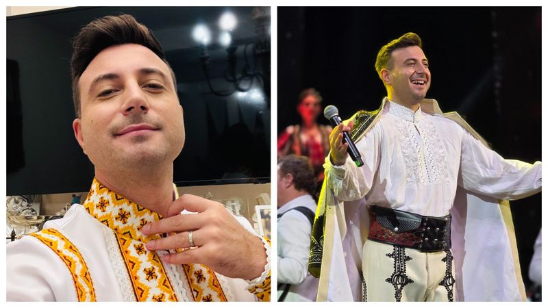 INCREDIBIL cum s-a afișat Valentin Sanfira pe rețelele sociale! &Icirc;ndrăgitul interpret de muzică populară s-a dus la ferma iubitei și s-a fotografiat pe tractor: &bdquo;Departe de zgomotul oamenilor&rdquo;