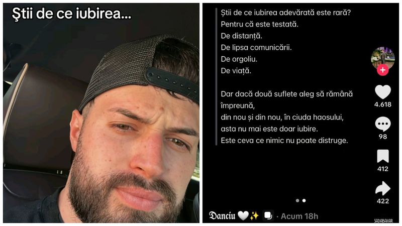 Un mesaj postat recent de concurentul din 