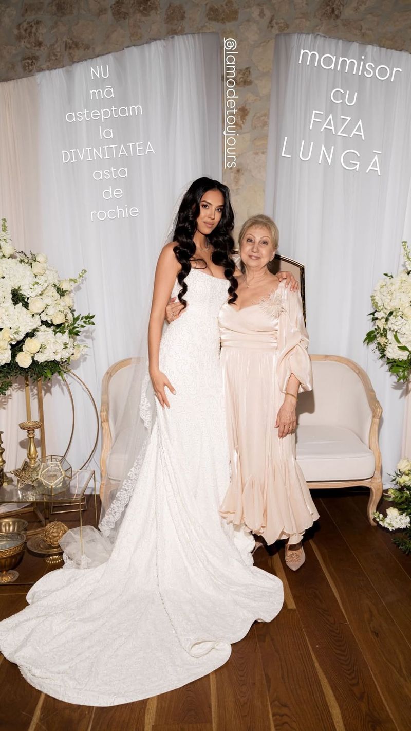 Mamișor, alături de Andreea, nora ei 