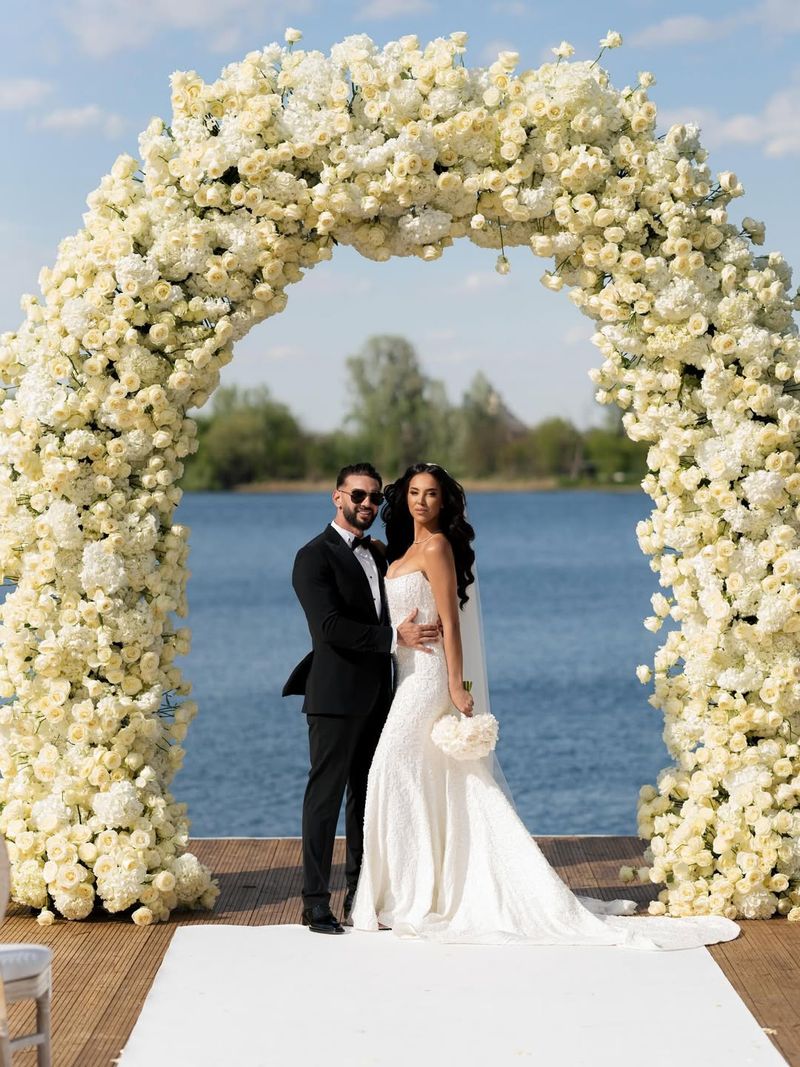 Dorian Popa și soția lui, Andreea