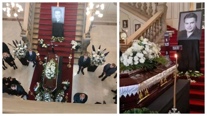 Trupul actorului Ioan Isaiu a fost depus la Teatrul Național din Cluj-Napoca