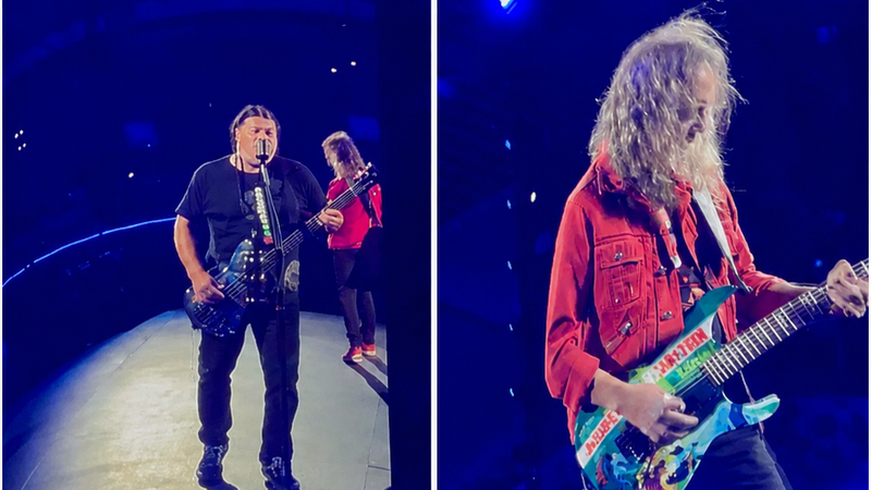 Metallica, surpriza serii la București! Legendara trupă a ales  o piesa a formatiei Compact, "Cine esti tu oare " &icirc;n deschiderea concertului