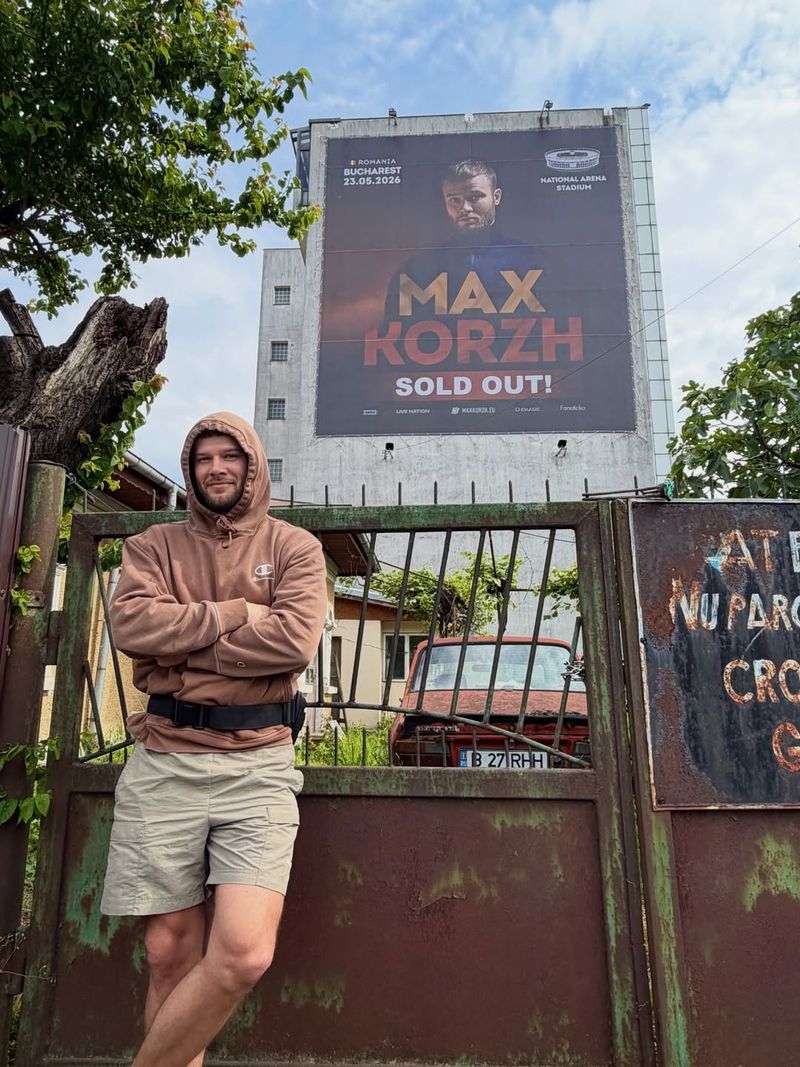 Max Korzh va concerta pe 23 mai 2026 la București 