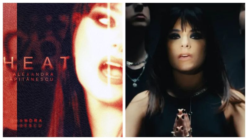 Alexandra Căpitănescu și iubitul ei, SĂRUT PASIONAL &icirc;n videoclipul piesei &rdquo;HEAT&rdquo;! Prima lansare a artistei după triumful de la Eurovision 2026 face furori &icirc;n r&acirc;ndul fanilor din toată lumea