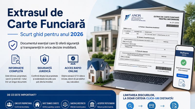 (P) Extrasul de Carte Funciară - Scurt ghid pentru anul 2026