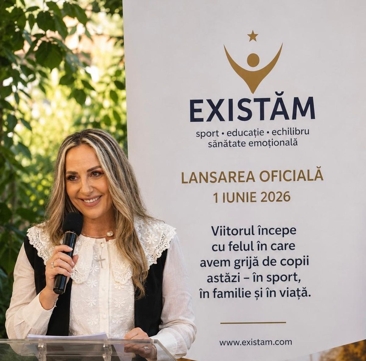 Florentina Opriș a lansat &bdquo;EXISTĂM&rdquo;, proiectul care redefinește performanța prin echilibru și educație