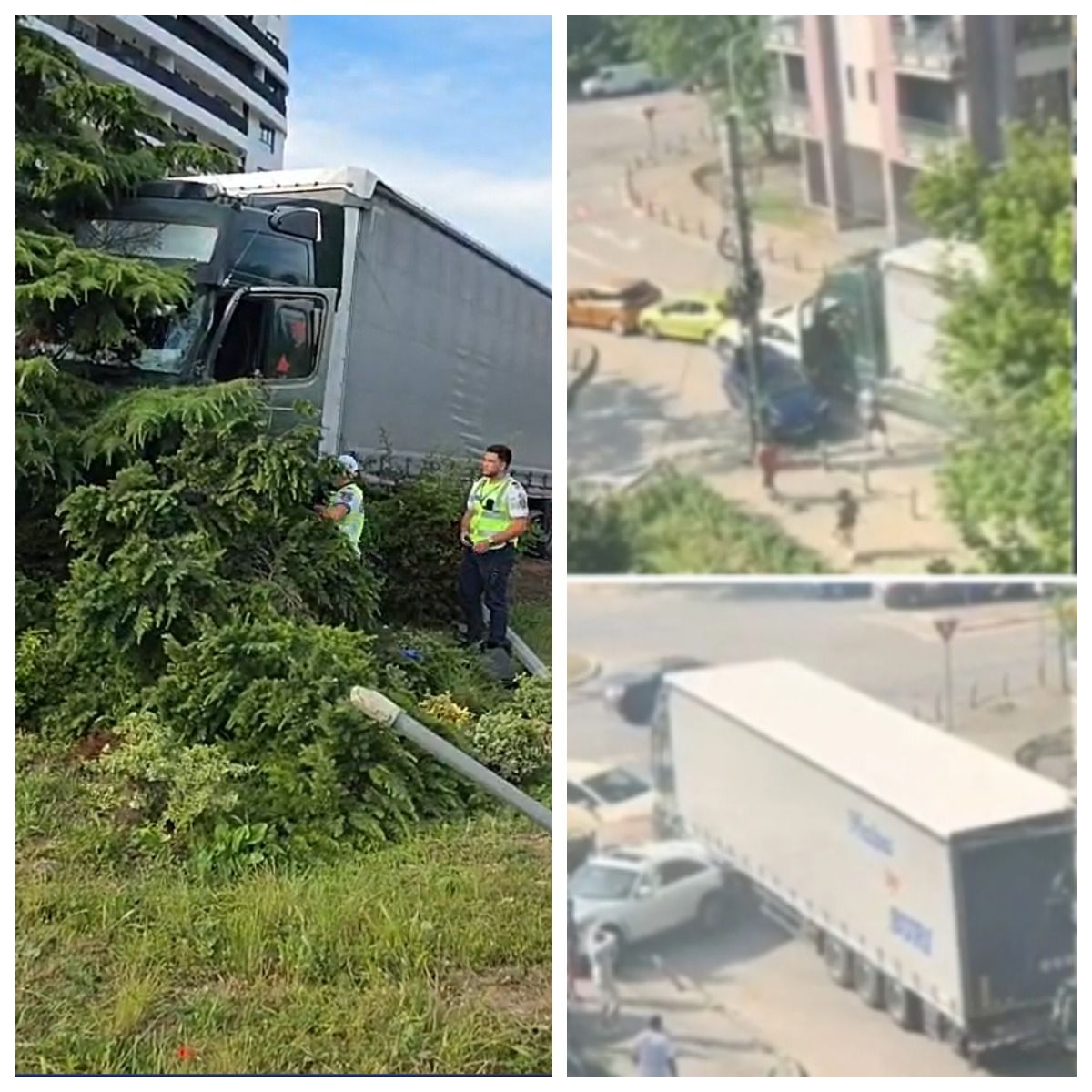 Șoferul TIR-ului ar fi suferit o criză diabetică