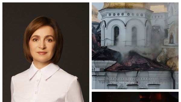 Maia Sandu, REACȚIE DEVASTATOARE după atacul asupra Catedralei Adormirii Maicii Domnului din Kiev: "Se pretind apărători ai valorilor creștine. Oameni nevinovați au fost omor&acirc;ți și răniți, iar..."