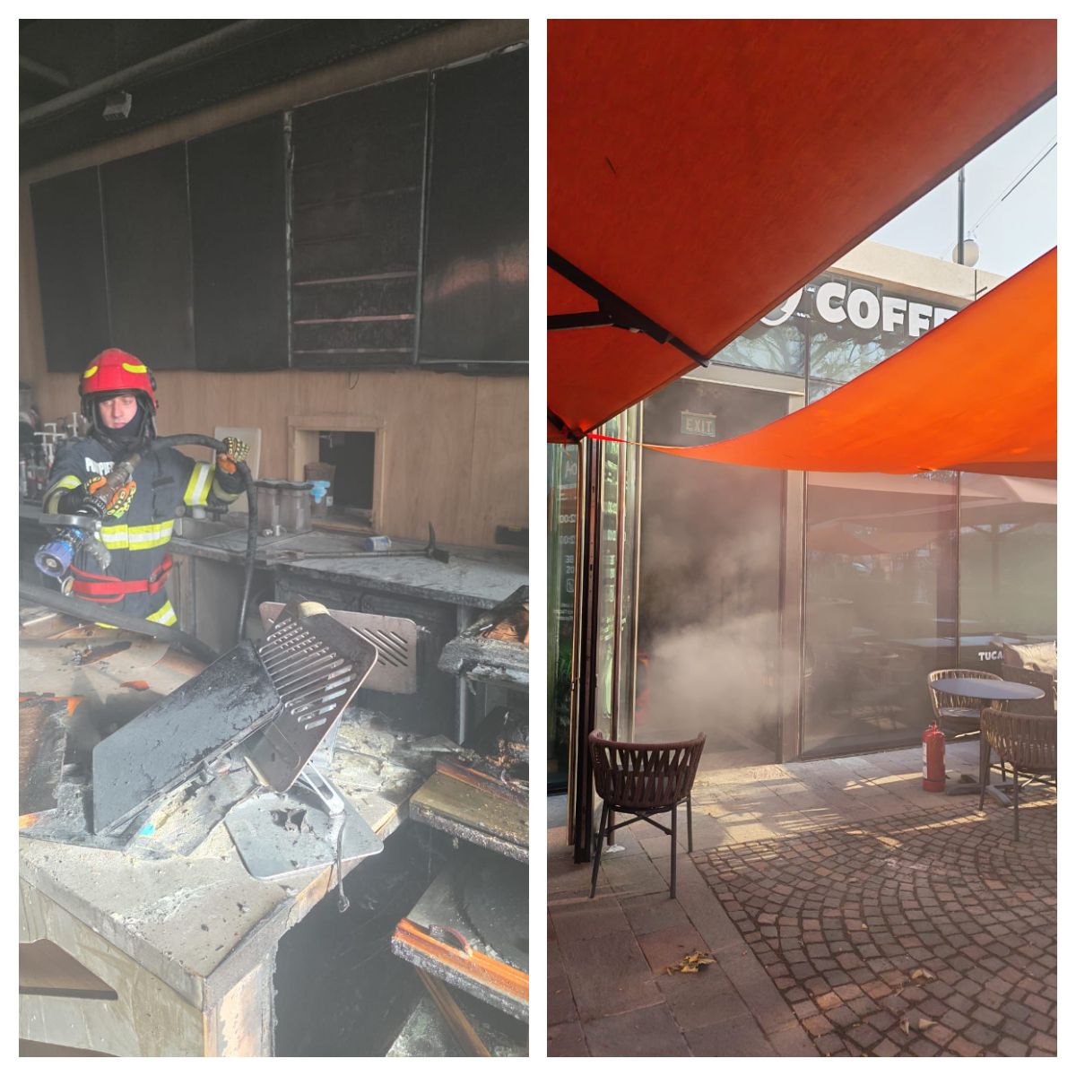 Incendiu Iași Palas Campus