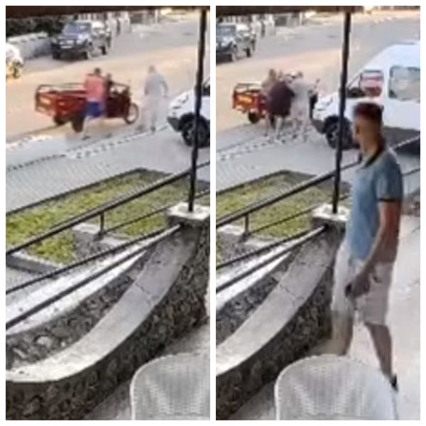 FILMUL TRAGEDIEI din comuna Vaideeni. Un conflict izbucnit pe terasa unui bar s-a &icirc;ncheiat cu moartea unui bărbat de 55 de ani. Romeo Pantelimon a fost &icirc;mpins și a căzut cu capul de asfalt