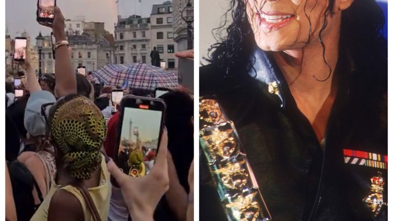IMAGINI SURPRINZĂTOARE! Fanii au observat un &bdquo;miracol&rdquo; pe cer &icirc;n timpul unui eveniment organizat &icirc;n amintirea lui Michael Jackson la Londra: &bdquo;At&acirc;t de frumos și emoționant...&rdquo;