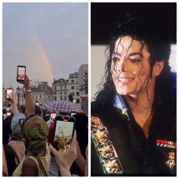 IMAGINI SURPRINZĂTOARE! Fanii au observat un &bdquo;miracol&rdquo; pe cer &icirc;n timpul unui eveniment organizat &icirc;n amintirea lui Michael Jackson la Londra: &bdquo;At&acirc;t de frumos și emoționant...&rdquo;