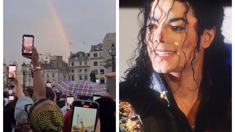 IMAGINI SURPRINZĂTOARE! Fanii au observat un &bdquo;miracol&rdquo; pe cer &icirc;n timpul unui eveniment organizat &icirc;n amintirea lui Michael Jackson la Londra: &bdquo;At&acirc;t de frumos și emoționant...&rdquo;