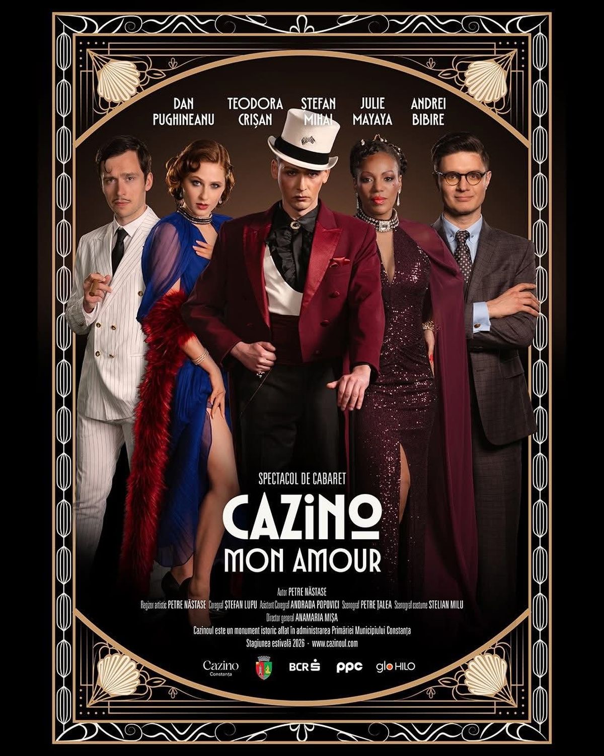 &bdquo;Cazino, Mon Amour&rdquo;, cabaretul original al Cazinoului Constanța, este hitul cultural și turistic al litoralului rom&acirc;nesc pe perioada verii