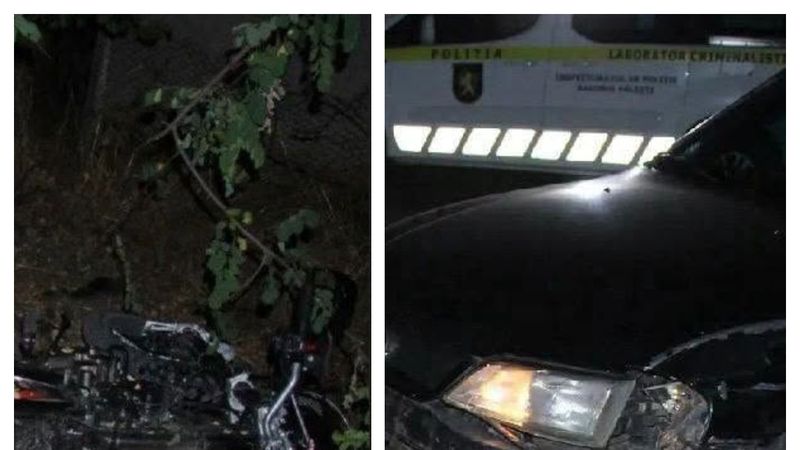 SF&Acirc;RȘIT TRAGIC pentru un adolescent de 16 ani! Acesta a murit &icirc;ntr-un grav accident rutier. Motocicleta pe care se afla era condusă de un prieten fără permis