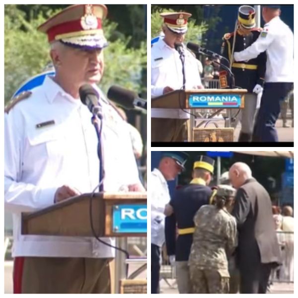 VIDEO Ce s-a &icirc;nt&acirc;mplat cu militarul căruia i S-A FĂCUT RĂU &icirc;n timpul ceremoniei de Ziua Aviației şi CE AU SURPRINS IMAGINILE &icirc;n timp ce şeful Armatei și-a continuat discursul: "Offf, săracul băiat! Sper că..."