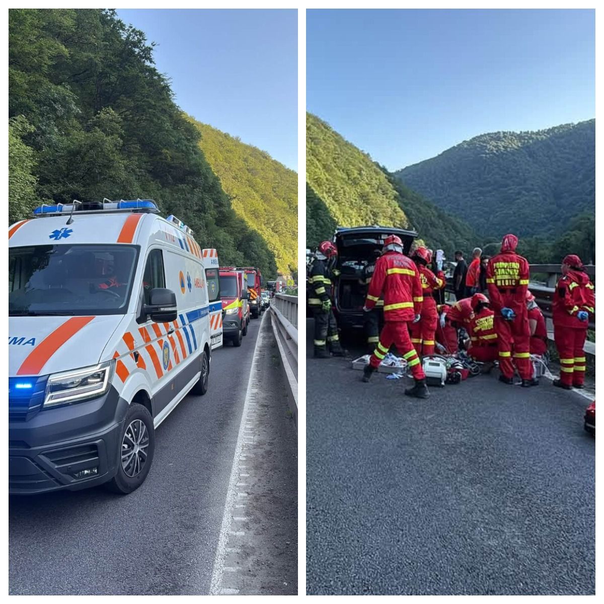 Un bărbat a murit după ce un bolovan s-a prăbușit peste mașina &icirc;n care se afla, pe Valea Oltului