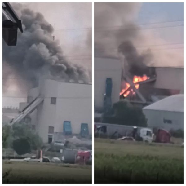 Planul Roșu de Intervenție, activat &icirc;n BRAȘOV. Două explozii și un incendiu puternic au avut loc la o hală. NU au fost &icirc;nregistrate victime