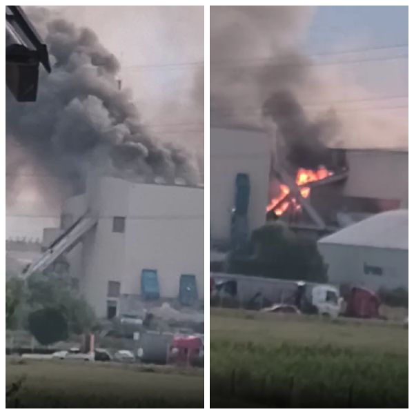 Planul Roșu de Intervenție, activat &icirc;n BRAȘOV. Două explozii și un incendiu puternic au avut loc la o hală. NU au fost &icirc;nregistrate victime