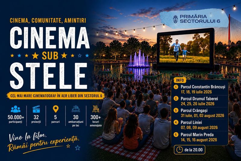 Lista evenimentelor care au loc în weekend în București 
