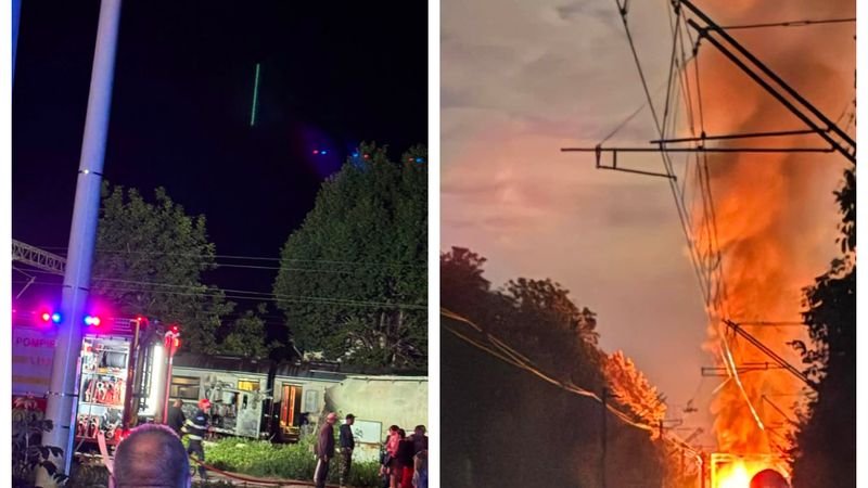 CLIPE DE GROAZĂ pentru pasagerii trenului care a lovit o cisternă cu ciment &icirc;n Bacău. CE S-A &Icirc;NT&Acirc;MPLAT imediat după impact: &bdquo;Totul a &icirc;nceput cu un strigăt care ne-a &icirc;nghețat s&acirc;ngele &icirc;n vene: &laquo;Fugiți, că explodează!&raquo;&rdquo;&nbsp;