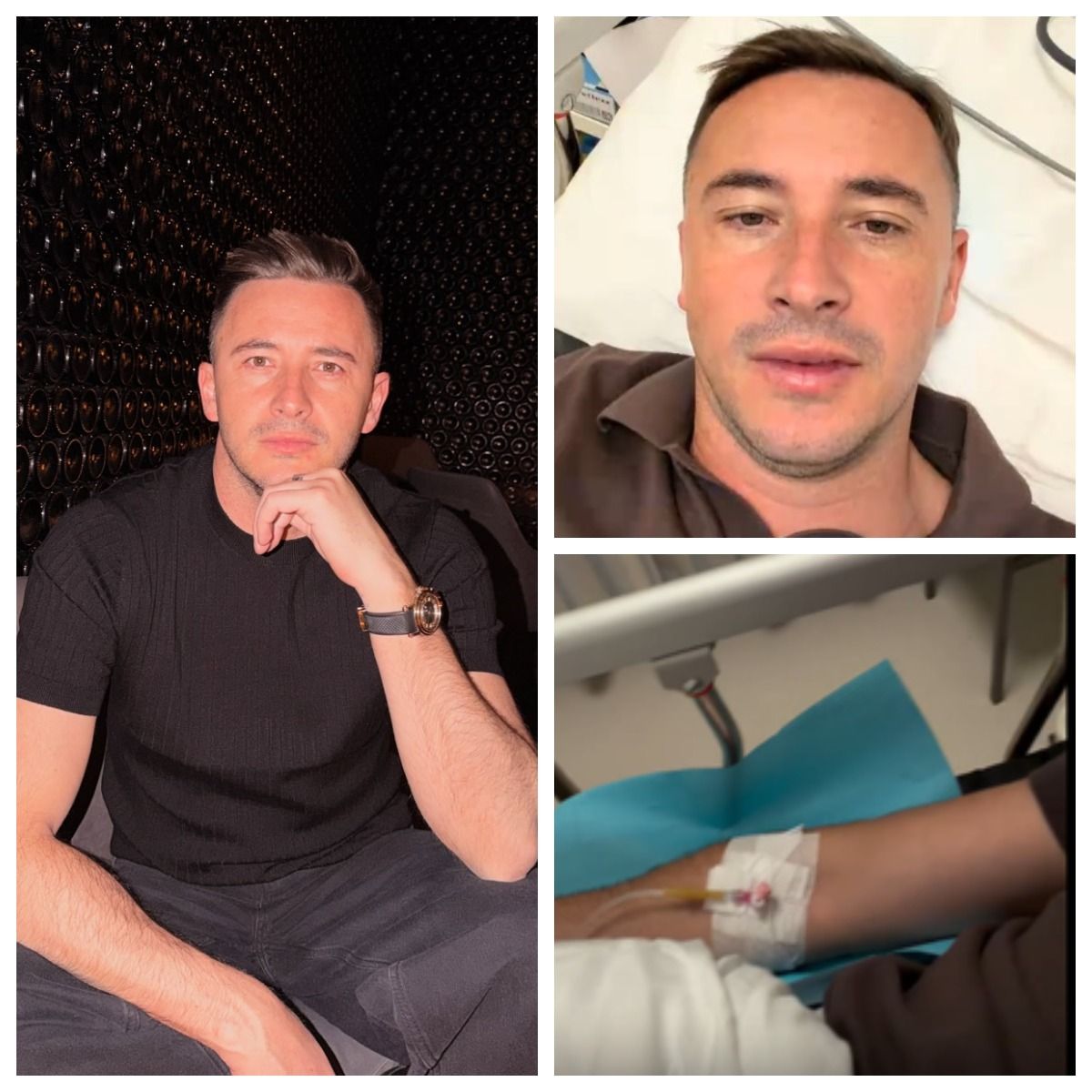 Emilian Crețu a ajuns de urgență la spital