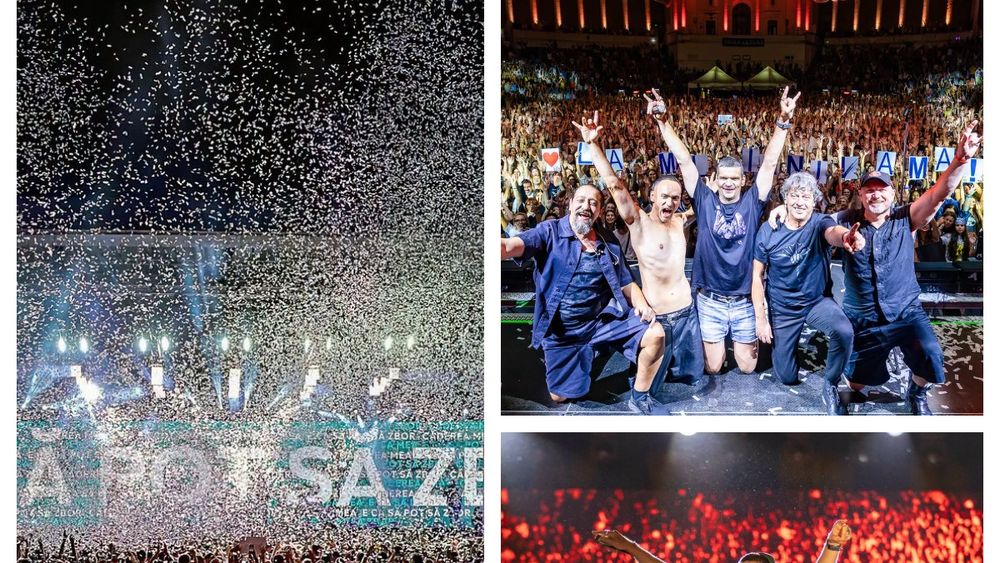 VAMA a scris &icirc;ncă o pagină de poveste &icirc;n muzica rom&acirc;nească. 20 de ani de PIESE MEMORABILE, EMOȚII și LEGĂTURA SPECIALĂ cu publicul care le-a fost mereu alături. Mesajul transmis de Tudor Chirilă după concertul de la Arenele Romane: "Vă mulțumim pentru..."