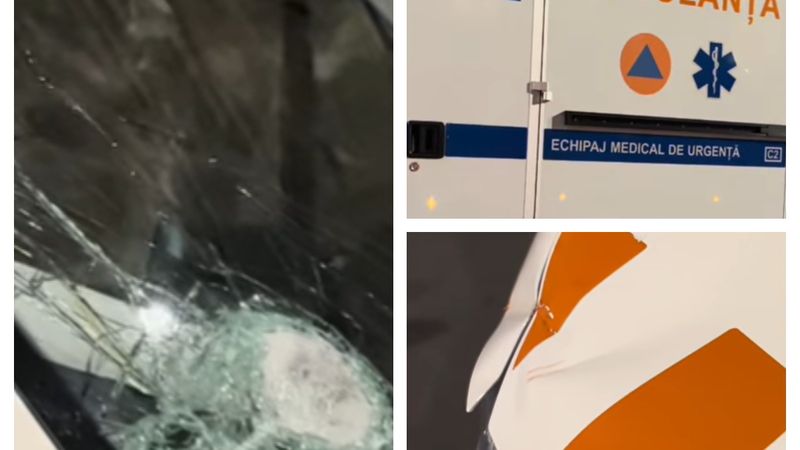 Ambulanţă atacată la Cluj cu topoare și b&acirc;te din cauza unui VIDEO DE PE INTERNET. Localnicii au crezut că echipajul "fură copii". DETALII DUREROASE despre şoferul prins &Icirc;N MIJLOCUL ATACULUI: "Din nefericire, colegul nostru..."