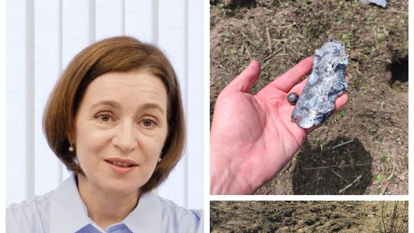 Maia Sandu, PRIMA REACȚIE după ce o dronă-rachetă a explodat &icirc;n Republica Moldova: &bdquo;Rusia este cea care poartă &icirc;ntreaga vină pentru pericolul adus la casele oamenilor noștri&rdquo;