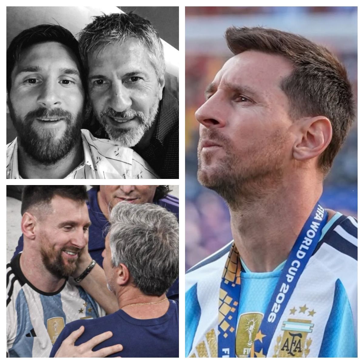 Lionel Messi şi-a condus tatăl pe ultimul drum