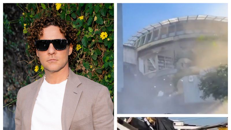 VIDEO STRIGĂTUL DE AJUTOR al c&acirc;ntărețului spaniol David Bisbal. Acesta se afla &icirc;n Columbia c&acirc;nd s-a produs cutremurul devastator: &bdquo;Doamne, te rog...&rdquo;