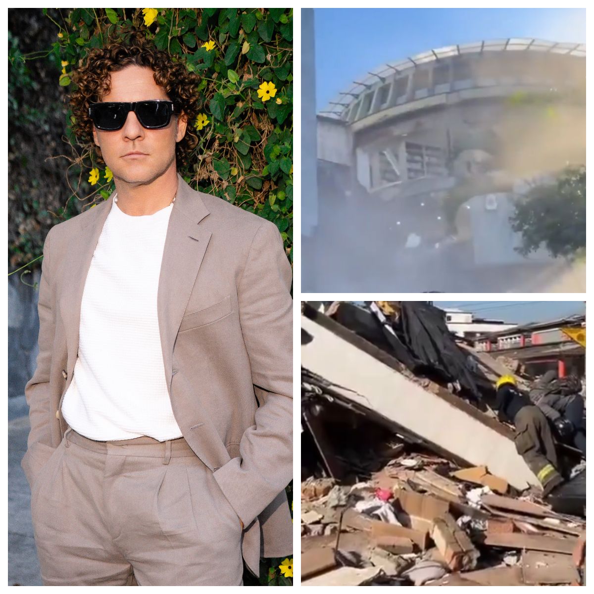 Mesajul transmis de David Bisbal după cutremurul din Columbia 