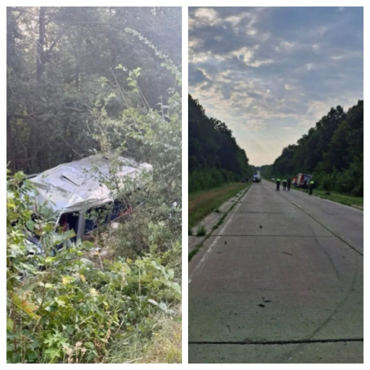 Detalii despre accidentul rutier de la Strășeni, soldat cu un mort și 15 persoane rănite