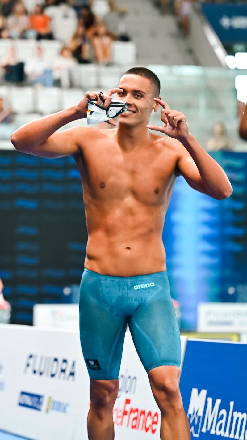 David Popovici a câștigat medalia de aur în proba de 100 m liber din cadrul Campionatelor Europene de la Paris