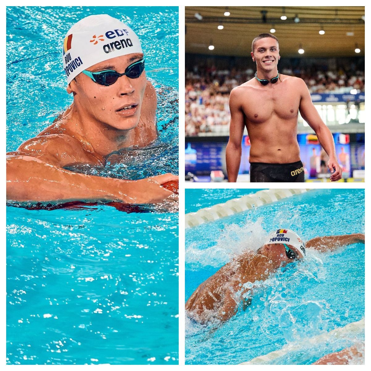 David Popovici, calificat cu cel mai bun timp &icirc;n finala la 200 m