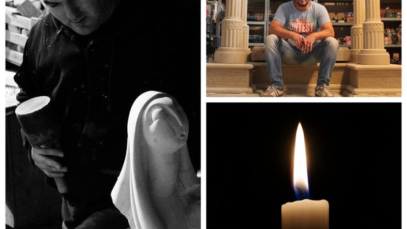 Durere fără margini! Sculptorul Cristian Mircea Olar s-a stins din viață la doar 47 de ani. MESAJUL SF&Acirc;ȘIETOR transmis de mama fetiței sale: &bdquo;Nu am crezut că va trebui să-mi iau rămas-bun at&acirc;t de devreme&rdquo;