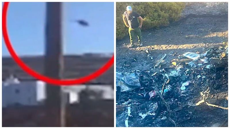 Un elicopter s-a prăbușit în Grecia 