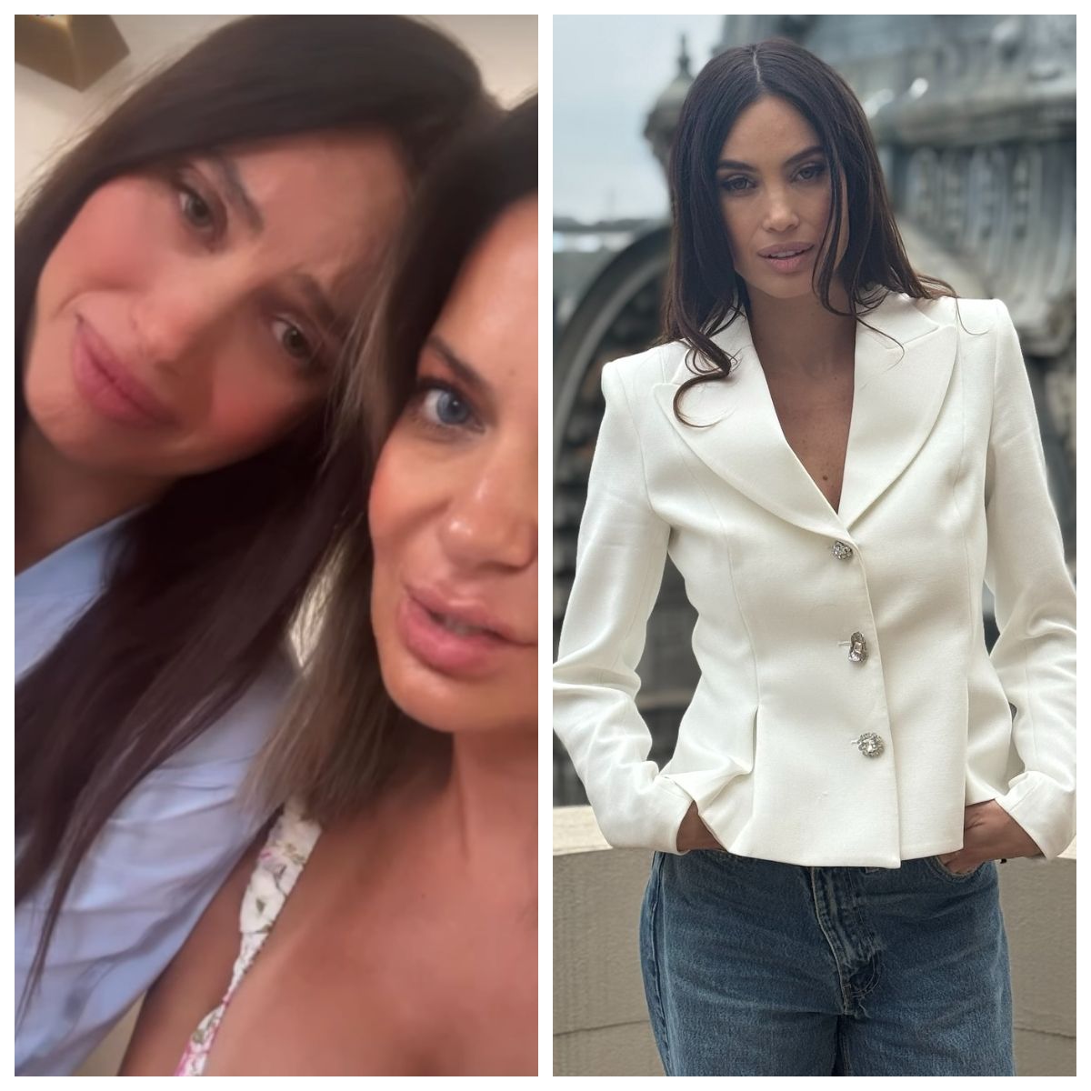 Andreea Antonescu, alături de Alina Pușcău