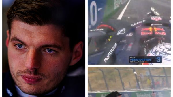 VIDEO Accident neașteptat pentru Max Verstappen &icirc;ncă din primul tur! Campionul mondial a fost nevoit să abandoneze la Marele Premiu al Olandei: &bdquo;A fost dezamăgitor...&rdquo;