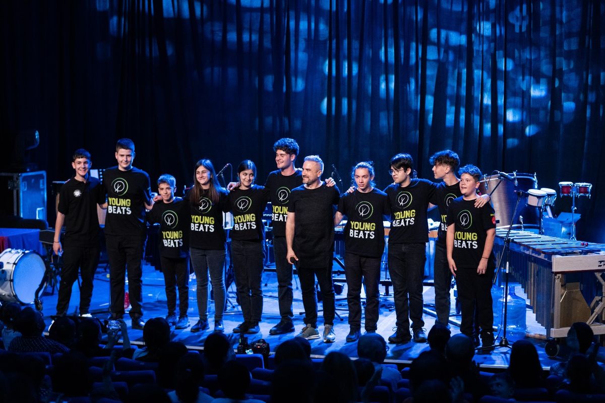 Zoli Toth &icirc;i invită pe copii și adolescenți la percuție! Audiții Cantus Mundi, la București, pentru cei de peste 10 ani