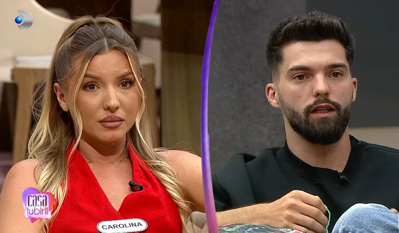 Carolina susține că Sergiu se plictisește lângă ea. Cum a reacționat concurentul din Casa Iubirii