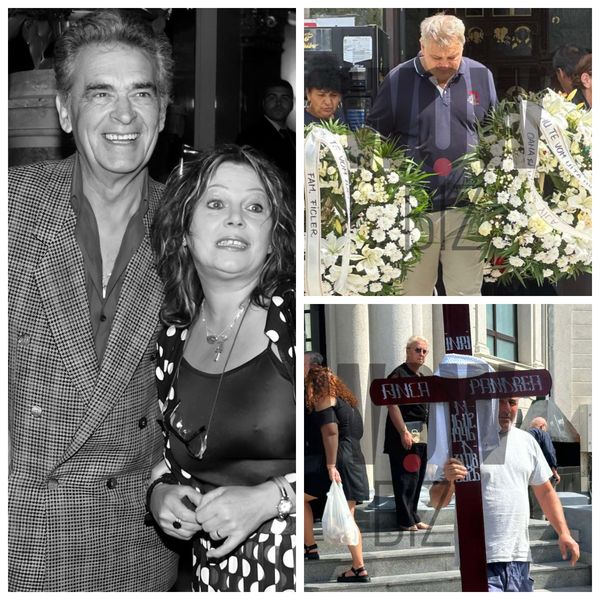 Anca Pandrea, CONDUSĂ PE ULTIMUL DRUM. Actrița a fost așezată l&acirc;ngă marea ei iubire, Iurie Darie, la Cimitirul Sf&acirc;nta Vineri din București. IMAGINILE DURERII de la locul de veci