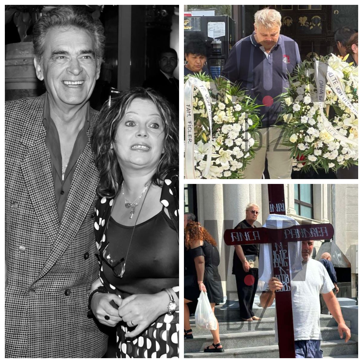 Imagini de la &icirc;nmorm&acirc;ntarea Ancăi Pandrea 
